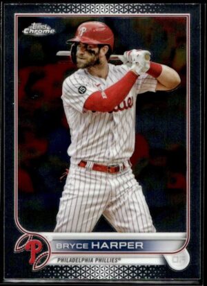 2022 Topps Chrome Bryce Harper Philadelphia Phillies #220