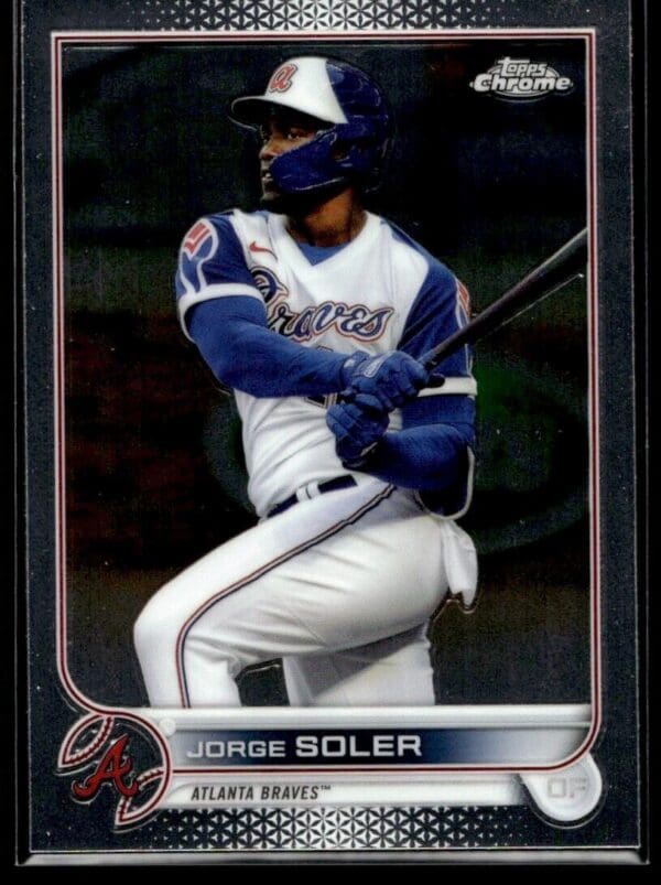 2022 Topps Chrome Jorge Soler Atlanta Braves #189