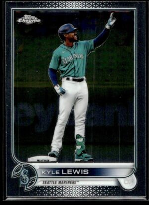 _10 2022 Topps Chrome Kyle Lewis Seattle Mariners #102