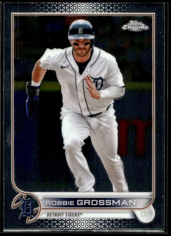 2022 Topps Chrome Robbie Grossman Detroit Tigers #169