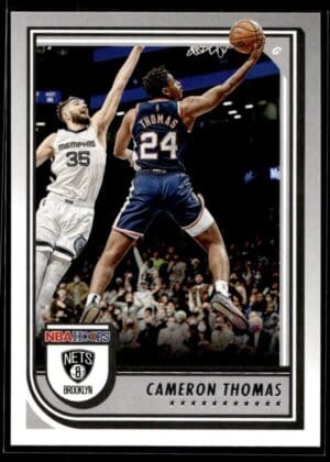 2022 NBA Hoops Brooklyn Nets #14 Cameron Thomas