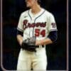 2022 Topps Chrome Max Fried Atlanta Braves #75