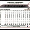 2022 Topps Chrome Freddie Freeman Atlanta Braves #14