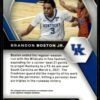 2021 Panini Prizm Draft Picks Kentucky Wildcats #24 Brandon Boston Jr. RC Rookie