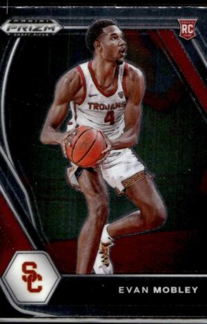 2021 Panini Chronicles Draft Picks USC Trojans #2 Evan Mobley RC Rookie
