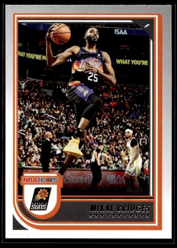_10 2022 NBA Hoops Phoenix Suns #163 Mikal Bridges
