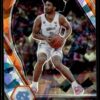 2021 Panini Prizm Draft Picks North Carolina Tar Heels #35 Coby White Orange Cra
