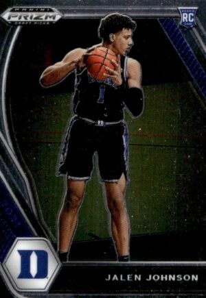 2021 Panini Immaculate Collection Collegiate Madness Duke Blue Devils #10 Jalen