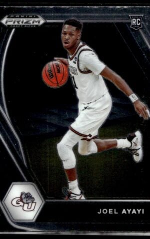 2021 Panini Prizm Draft Picks Gonzaga Bulldogs #29 Joel Ayayi RC Rookie