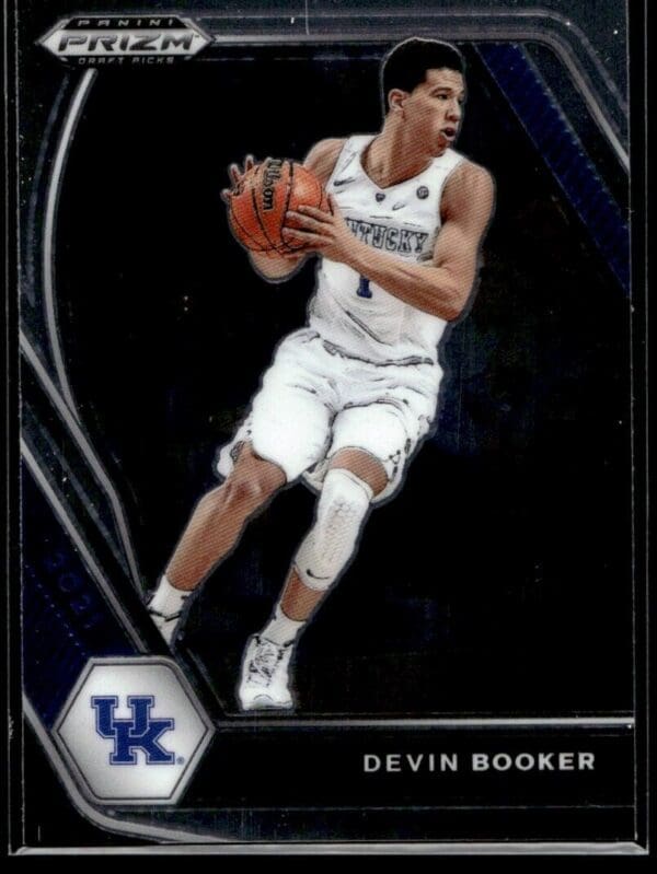 2021 Panini Prizm Draft Picks Kentucky Wildcats #70 Devin Booker