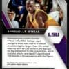 2021 Panini Prizm Draft Picks LSU Tigers #84 Shaquille O'Neal 1