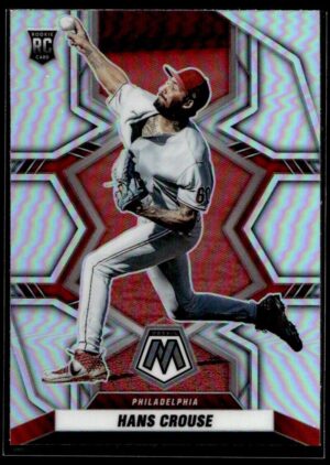 2022 Panini Mosaic Philadelphia Phillies #88 Hans Crouse RC Rookie Silver