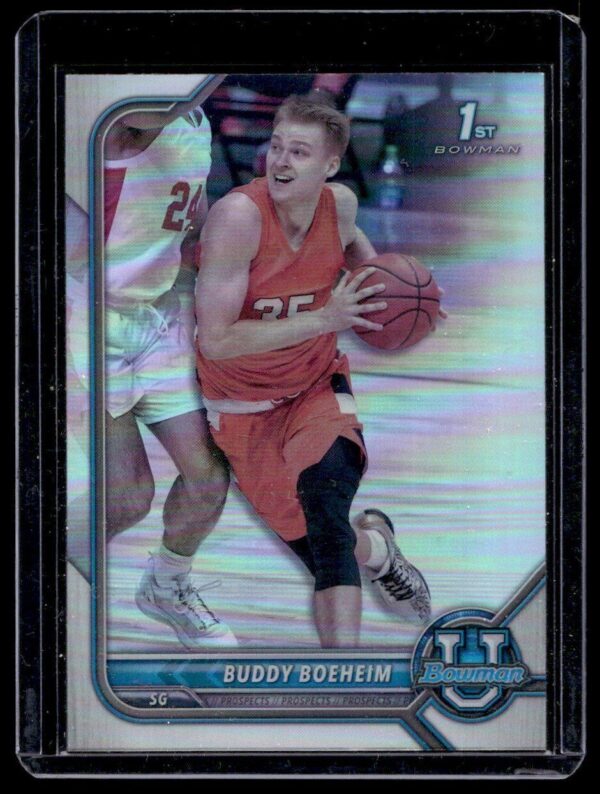 2022 Bowman University  #51 Buddy Boheim