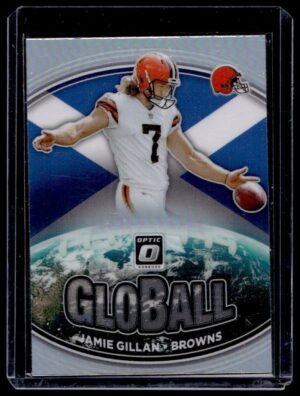 _10 2021 Donruss Optic GloBall Cleveland Browns #GB-11 Jamie Gillan