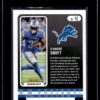 2022 Panini Absolute Detroit Lions #42 D'Andre Swift Silver foil
