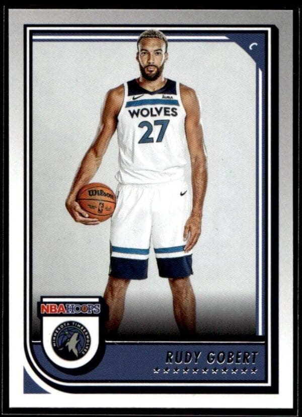 _10 2022 Hoops Minnesota Timberwolves #216 Rudy Gobert