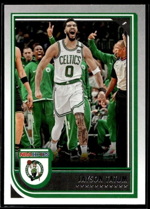 2022 Hoops Boston Celtics #1 Jayson Tatum