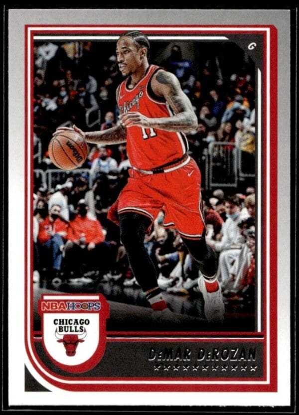 2022 Hoops Chicago Bulls #75 DeMar DeRozan