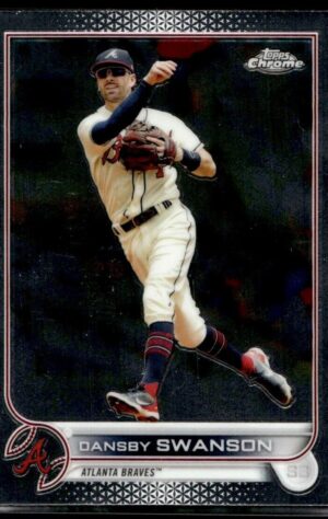 2022 Topps Chrome Atlanta Braves #46 Dansby Swanson