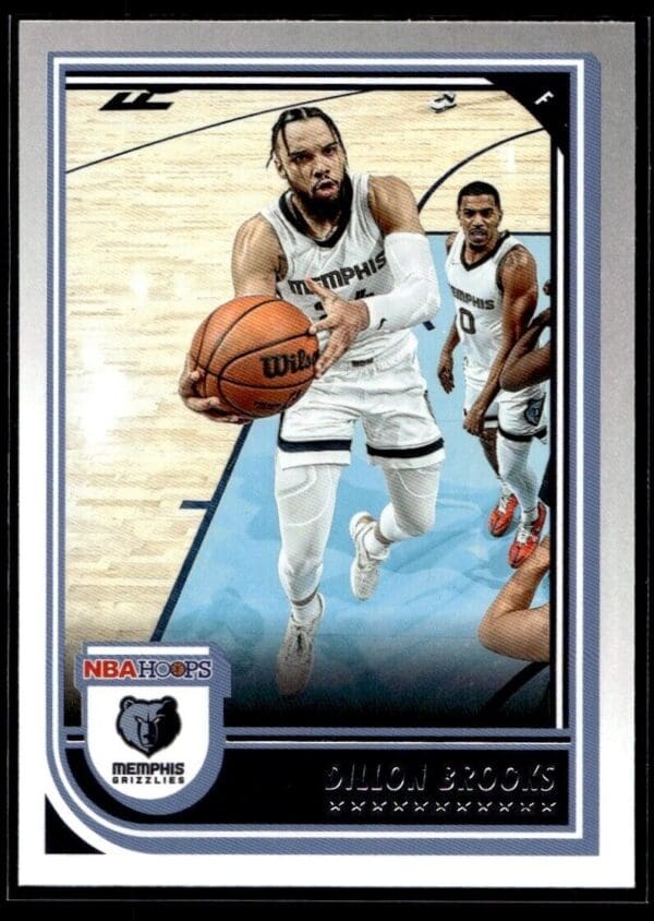 2022 NBA Hoops Memphis Grizzlies #135 Dillon Brooks