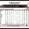 2022 Topps Chrome Atlanta Braves #116 Austin Riley