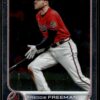 2022 Topps Chrome Atlanta Braves #14 Freddie Freeman