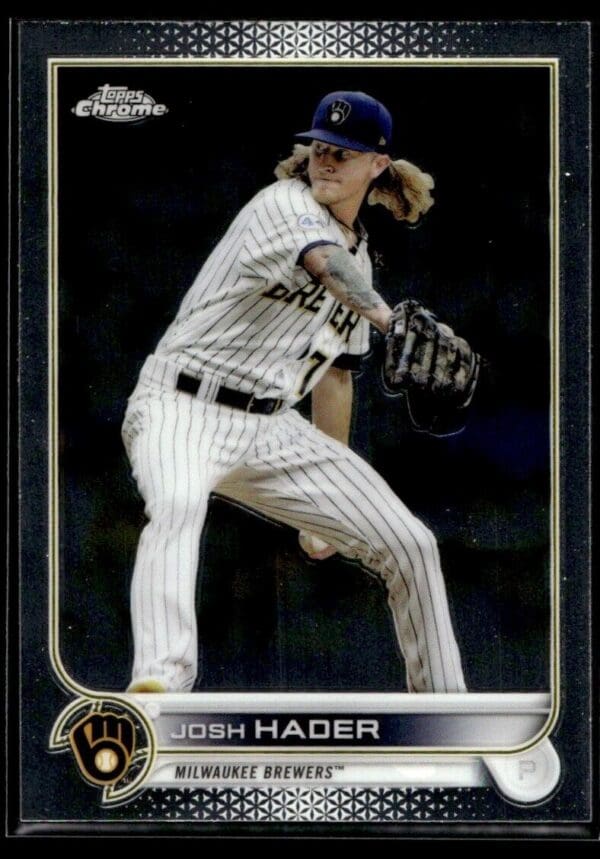 2022 Topps Chrome Milwaukee Brewers #119 Josh Hader