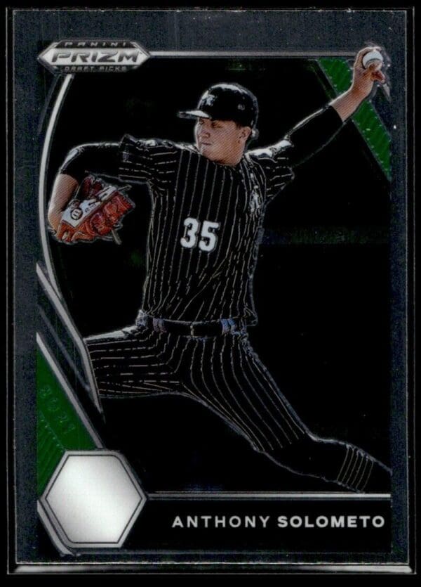 2021 Panini Prizm Draft Picks  #PDP37 Anthony Solometo