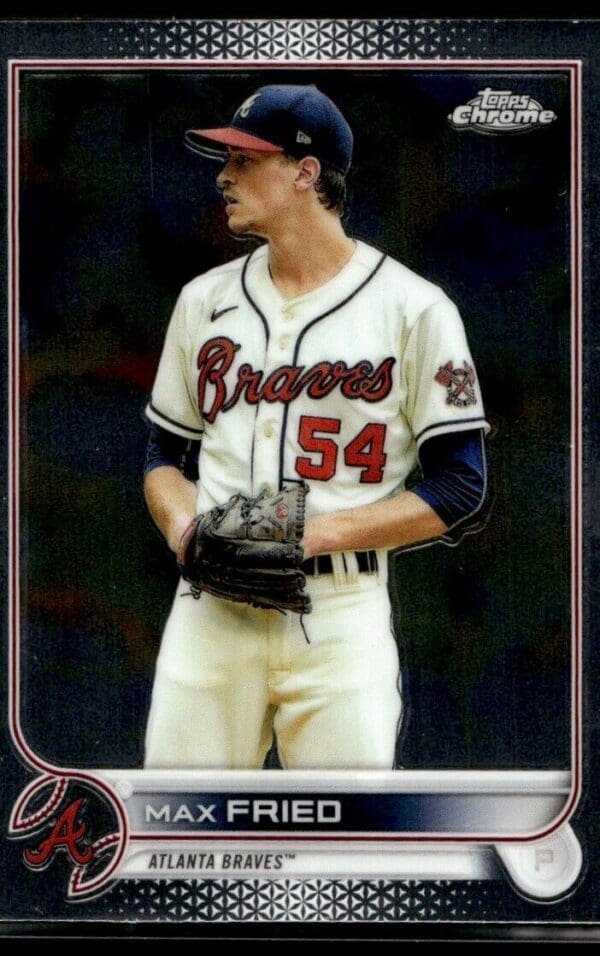 2022 Topps Chrome Atlanta Braves #75 Max Fried