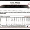 2022 Topps Chrome Atlanta Braves #75 Max Fried