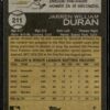 2022 Topps Heritage Boston Red Sox #211 Jarren Duran RC Rookie