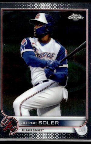 2022 Topps Chrome Atlanta Braves #189 Jorge Soler