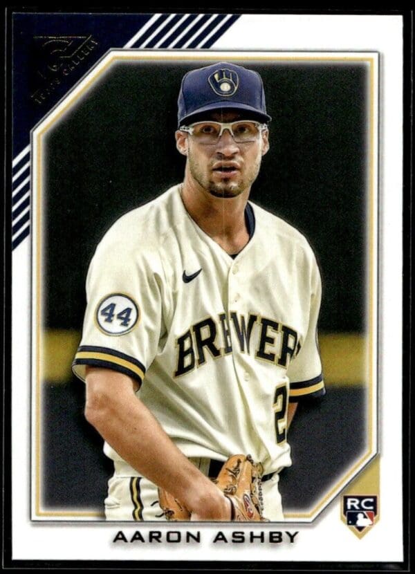 2021 Topps Gallery Milwaukee Brewers #11 Aaron Ashby