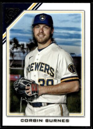 2021 Topps Gallery Milwaukee Brewers #103 Corbin Burnes