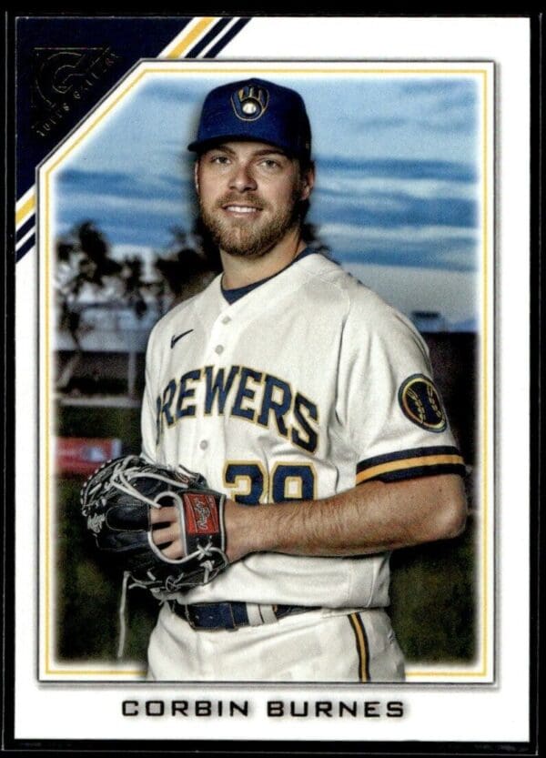_10 2021 Topps Gallery Milwaukee Brewers #103 Corbin Burnes