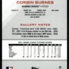 2021 Topps Gallery Milwaukee Brewers #103 Corbin Burnes