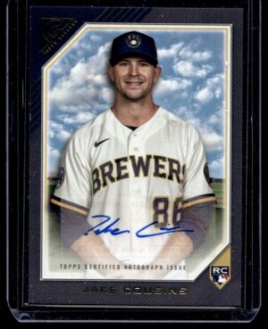 2022 Topps Chrome Rookie Autographs Milwaukee Brewers #RA-JC Jake Cousins Autogr
