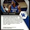 2021 Panini Prizm Draft Picks Kentucky Wildcats #16 Isaiah Jackson RC Rookie Ora