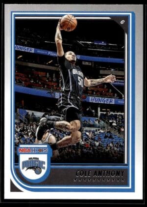 2022 NBA Hoops Orlando Magic #105 Cole Anthony