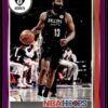 2021 Hoops Brooklyn Nets #67 James Harden Purple