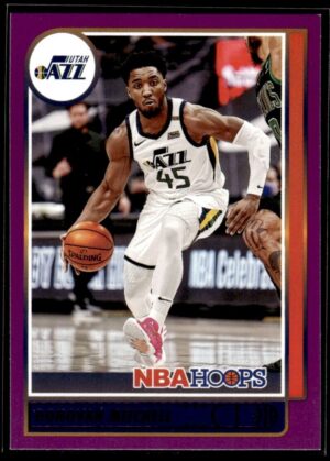 2021 Hoops Utah Jazz #139 Donovan Mitchell Purple