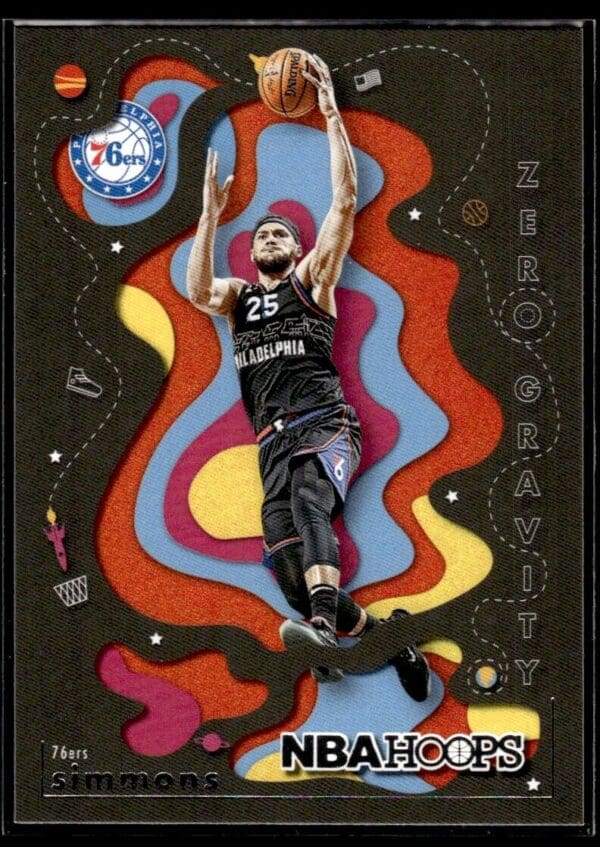 2021 Hoops Zero Gravity Philadelphia 76ers #2 Ben Simmons