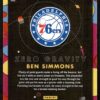 2021 Hoops Zero Gravity Philadelphia 76ers #2 Ben Simmons