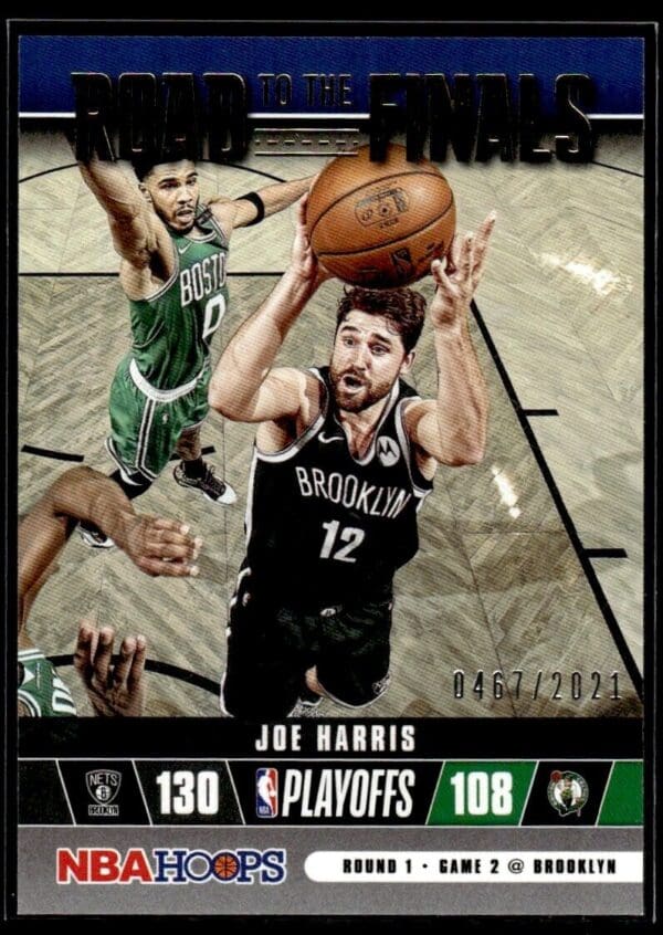 2021 Hoops Road to the Finals First Round Brooklyn Nets #11 Joe Harris 0467/2021