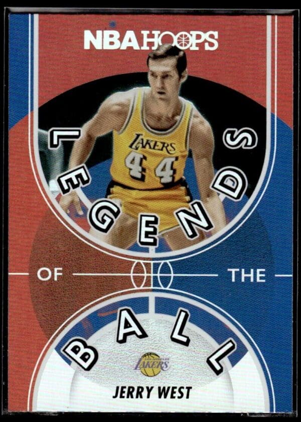 2021 Hoops Legends of the Ball Los Angeles Lakers #14 Jerry West