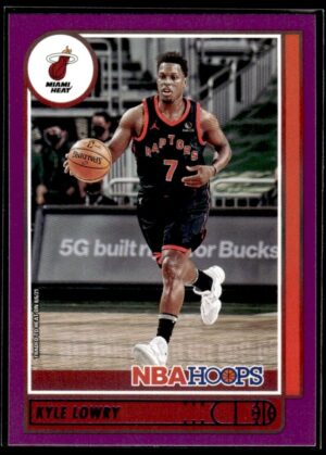 _10 2021 Hoops Miami Heat #89 Kyle Lowry Purple