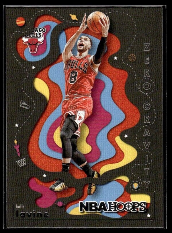 _10 2021 Hoops Zero Gravity Chicago Bulls #7 Zach LaVine