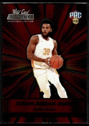 2021 Wild Card Alumination  #ABC-45 Josiah-Jordan James