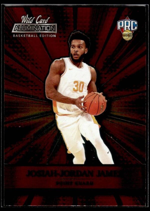 2021 Wild Card Alumination  #ABC-45 Josiah-Jordan James
