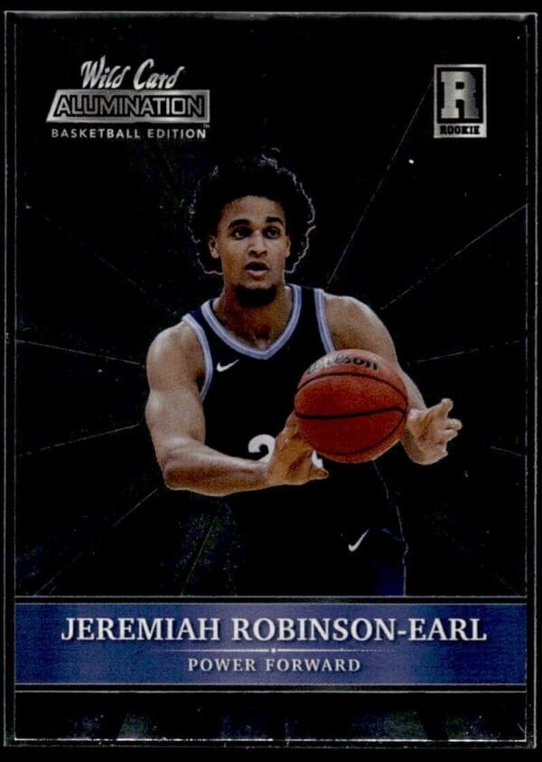 2021 Wild Card Alumination  #ABC-37 Jeremiah Robinson-Earl
